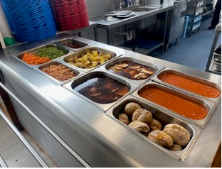 image of the new school meal choices available