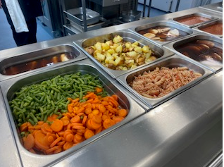 image of  the new school meal choices  available