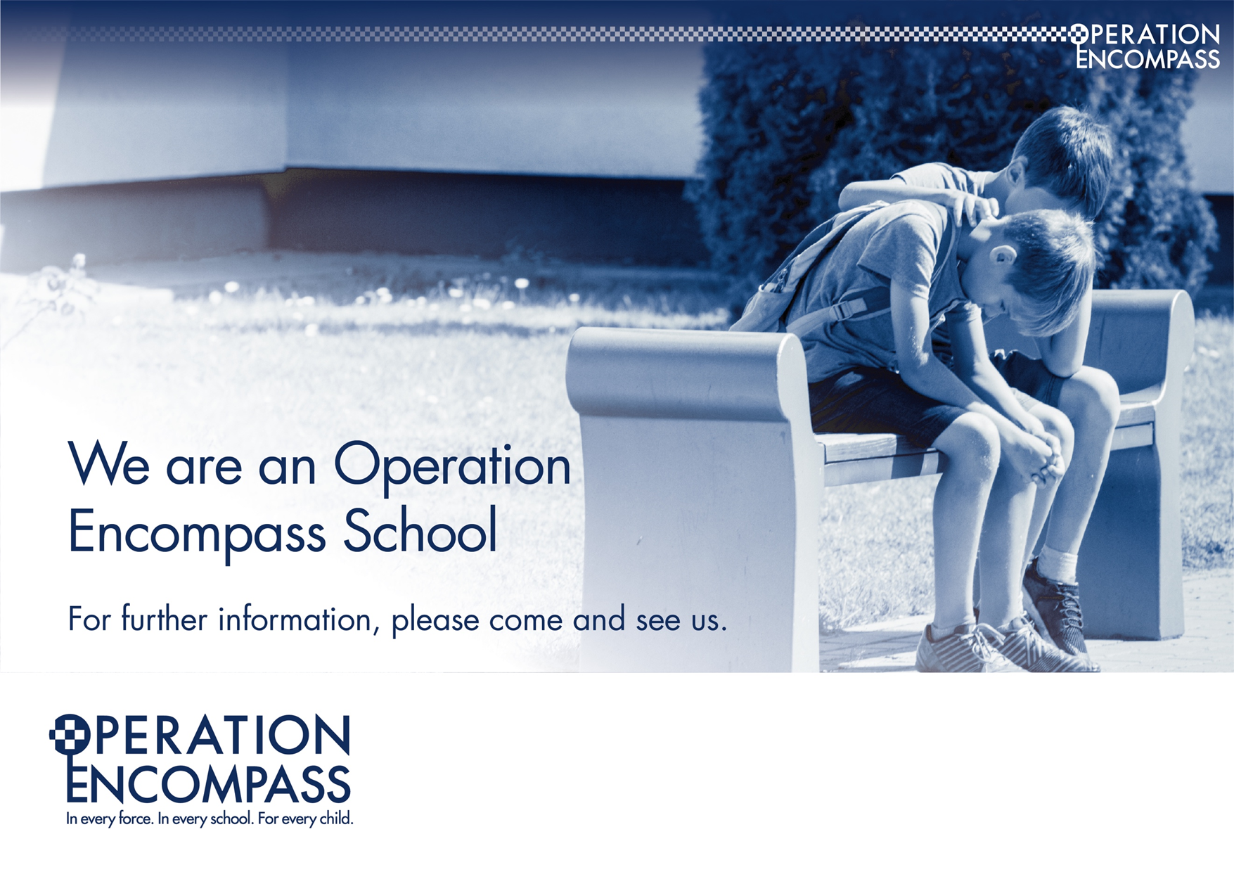 image of an Operation Encompass School poster